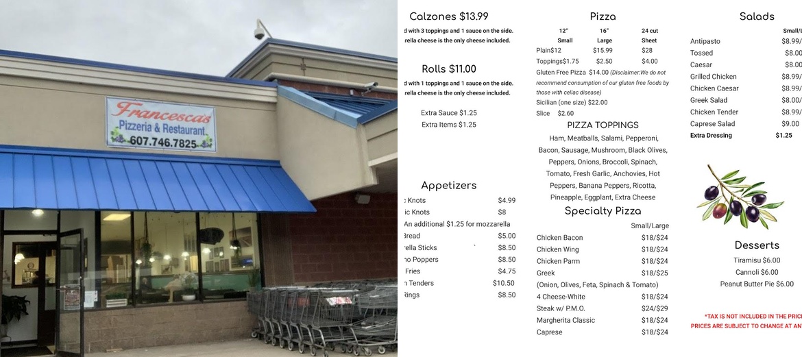 Francesca's Pizzeria & Restaurant